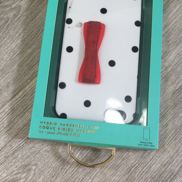 Kate Spade Polka Dot IPhone 6S Plus Case Hybrid Hardshell Case - Picture 2 of 13